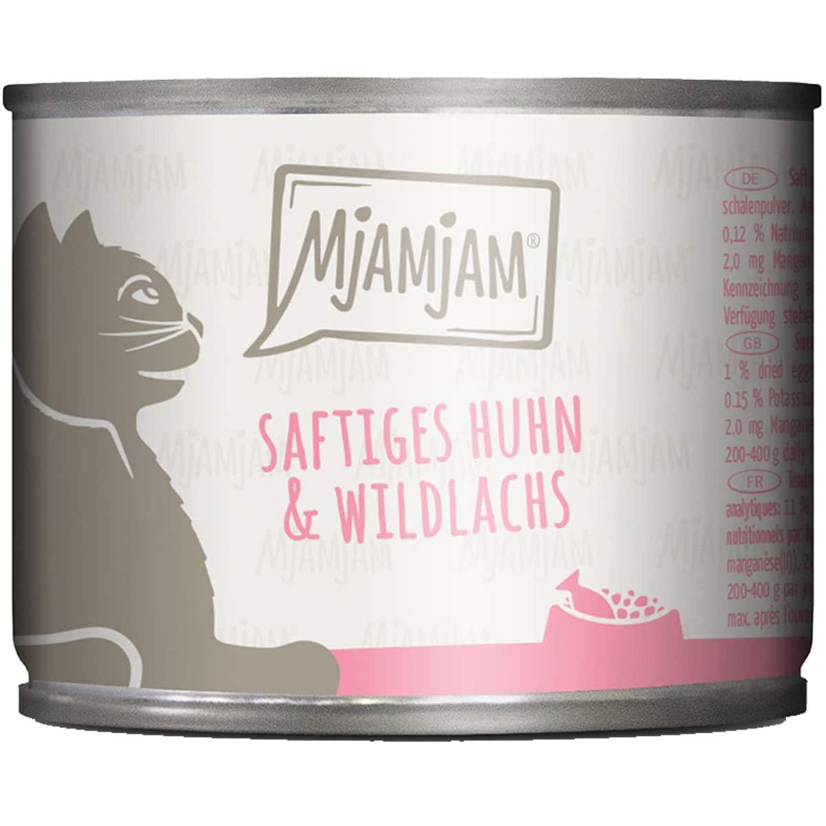 MjAMjAM saftiges Huhn&Wildlachs 6x200g