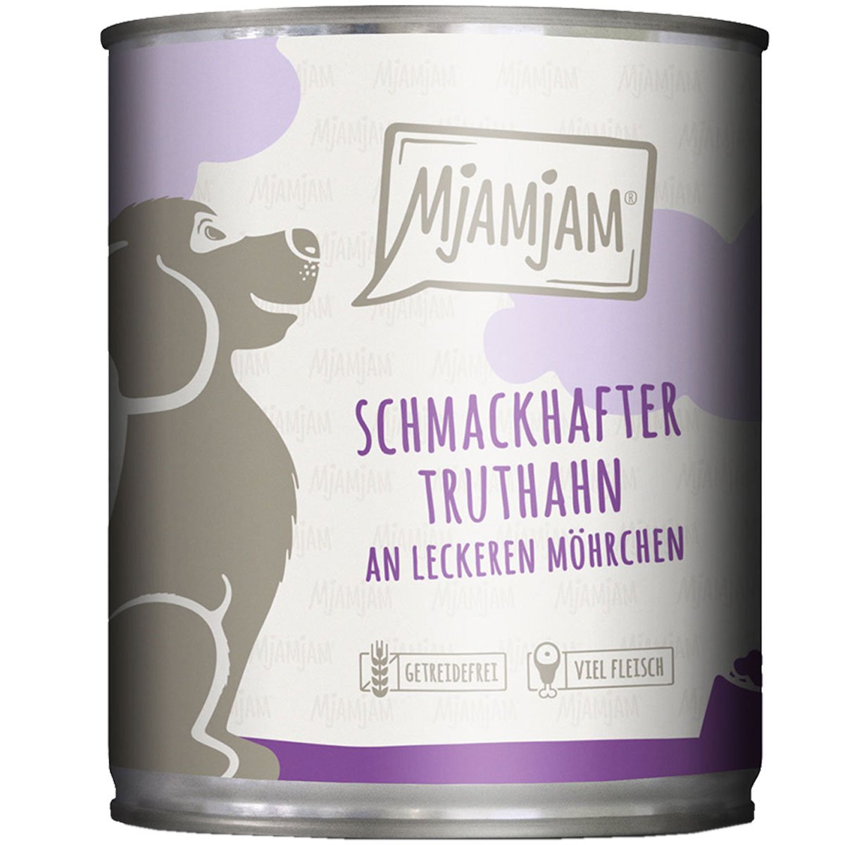 MjAMjAM schmackhafter Truthahn an leckeren Möhrchen 6x800g