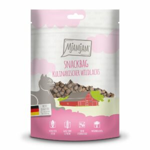 MjAMjAM - Snackbag – kulinarischer Wildlachs 4x125g