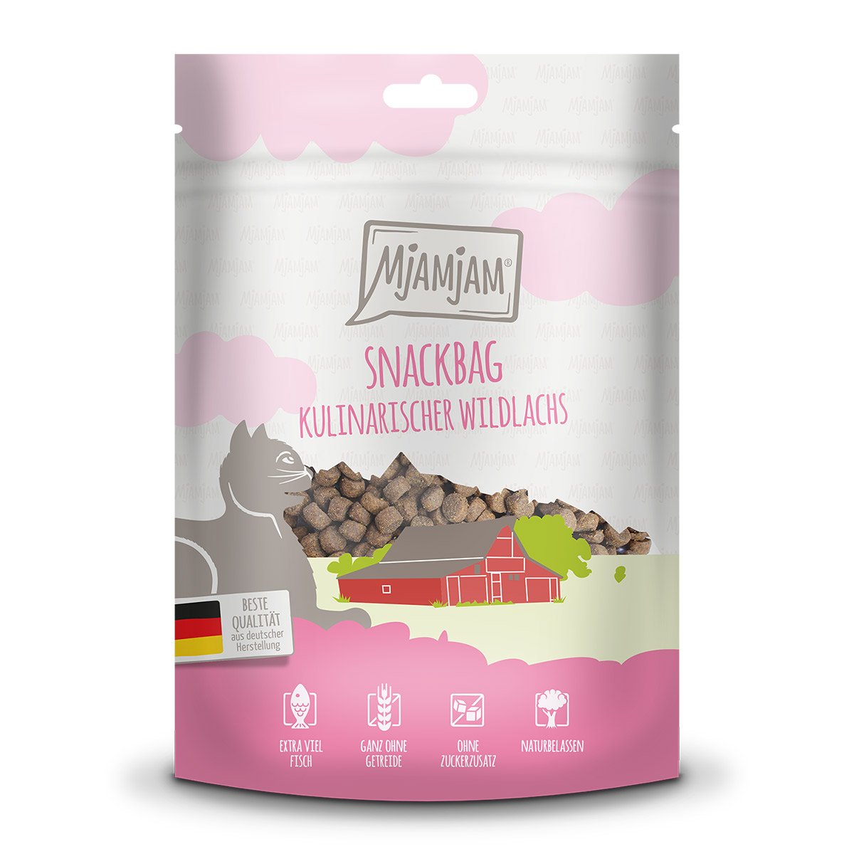 MjAMjAM - Snackbag – kulinarischer Wildlachs 4x125g