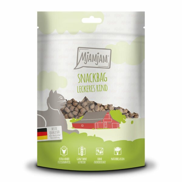 MjAMjAM - Snackbag - leckeres Rind 4x125g