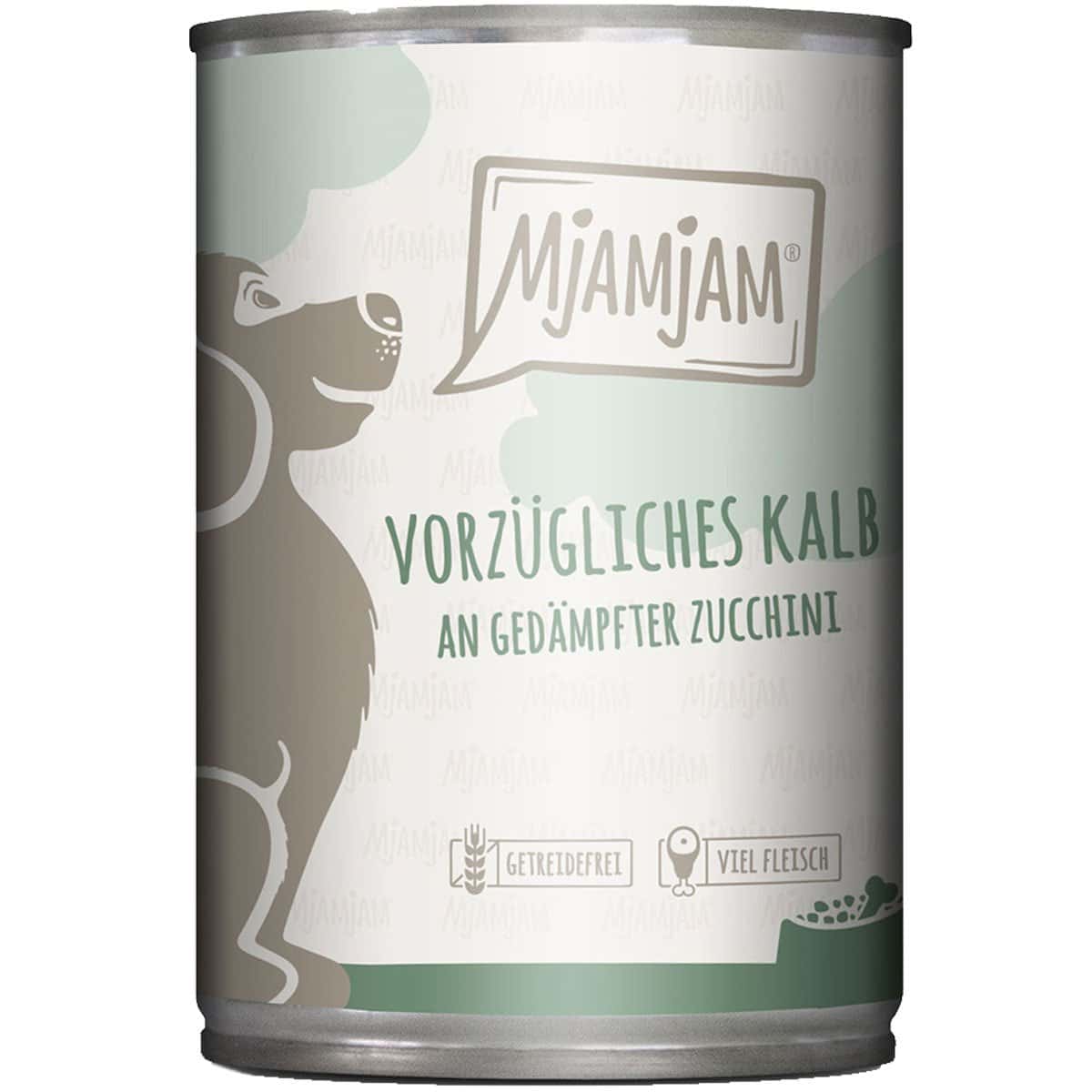 MjAMjAM vorzügliches Kalb an gedämpfter Zucchini 6x400g