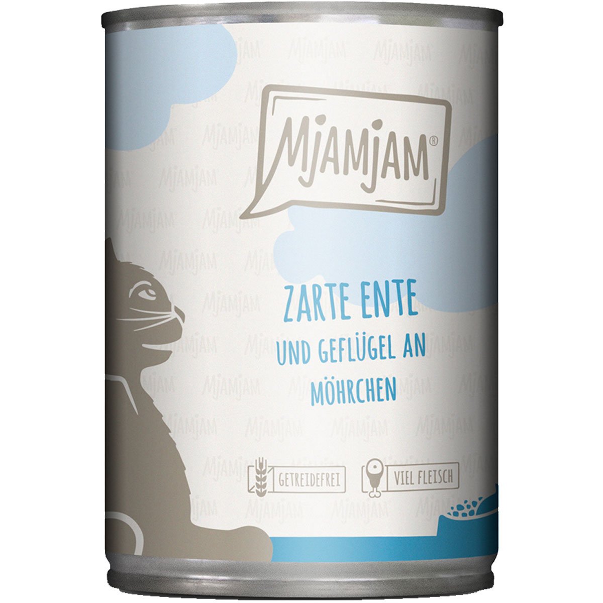 MjAMjAM zarte Ente und Geflügel an leckeren Möhrchen 24x400g