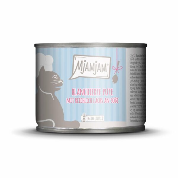 MjAMjAM blanchierte Pute mit Lachs an Soße 6x185g