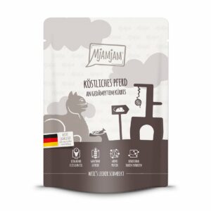 MjAMjAM Quetschie Pferd an gedämpftem Kürbis 6x300g