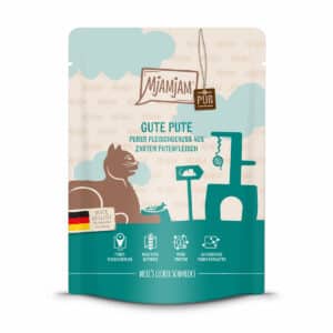MjAMjAM Quetschie Purer Fleischgenuss Pute pur 6x300g