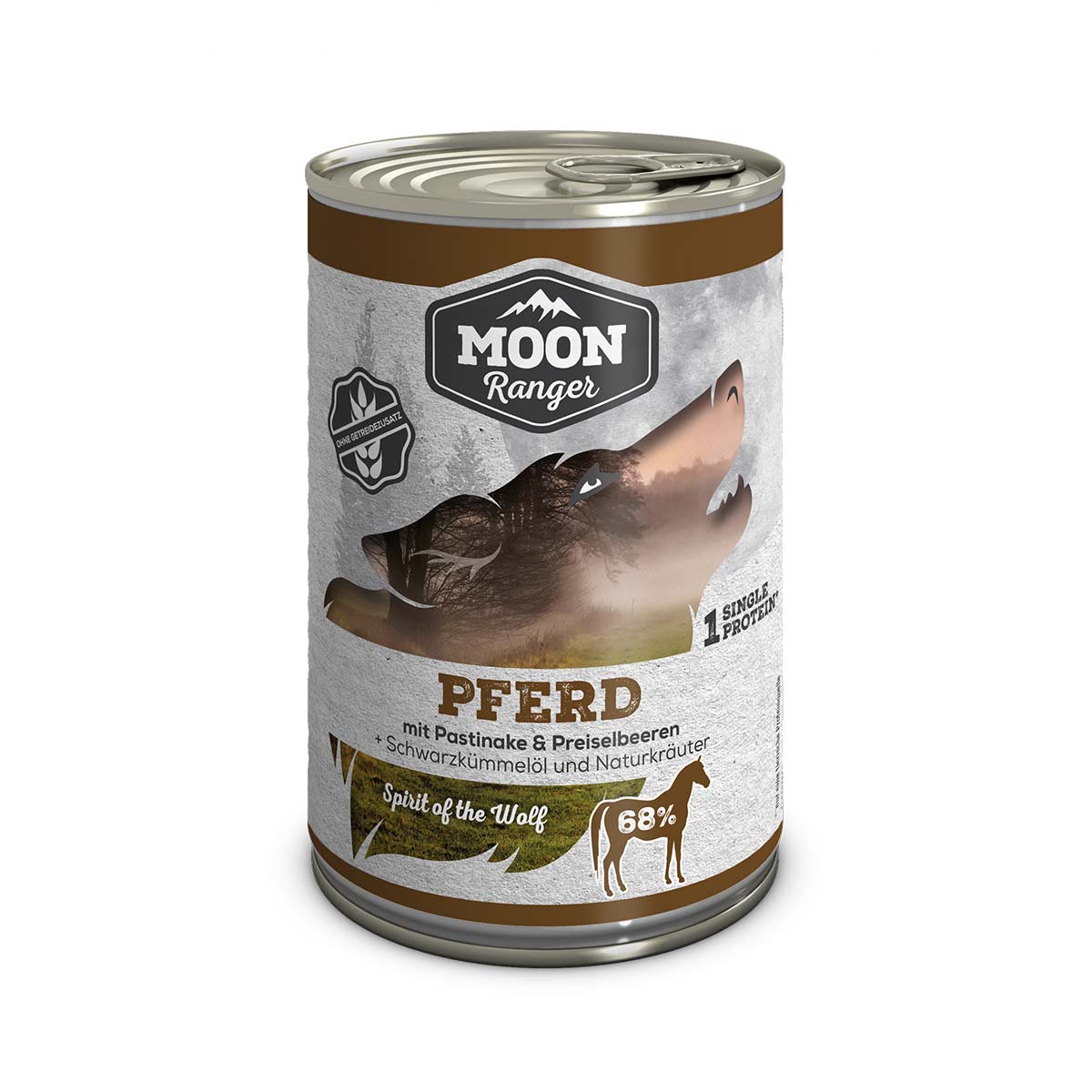 MOON Ranger Pferd mit Pastinaken und Preiselbeeren 6x400g