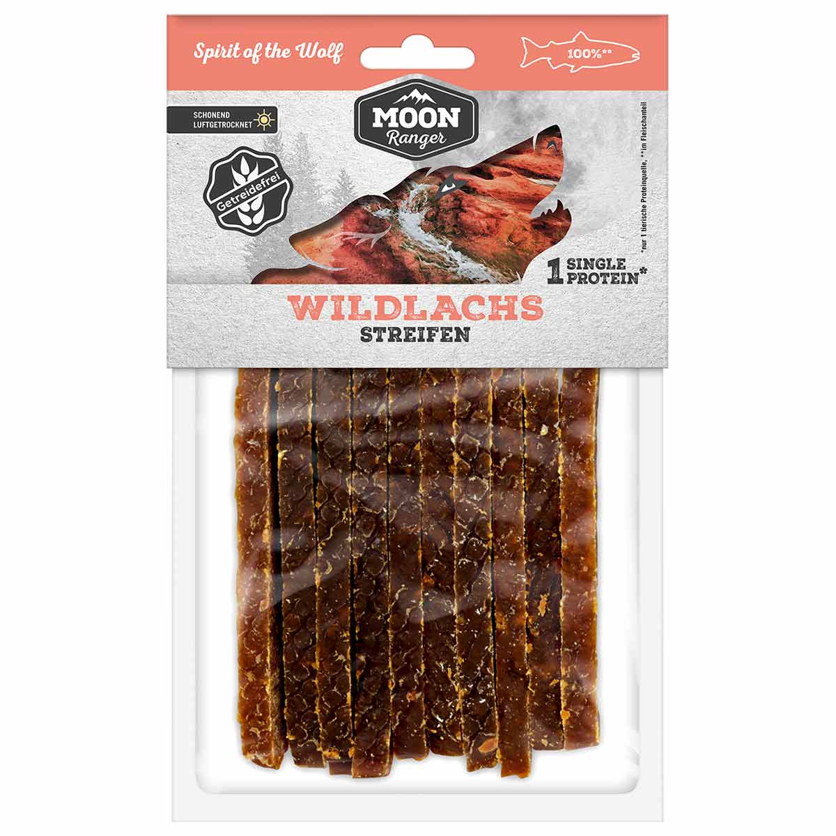 MOON Ranger Wildlachs Streifen 70g