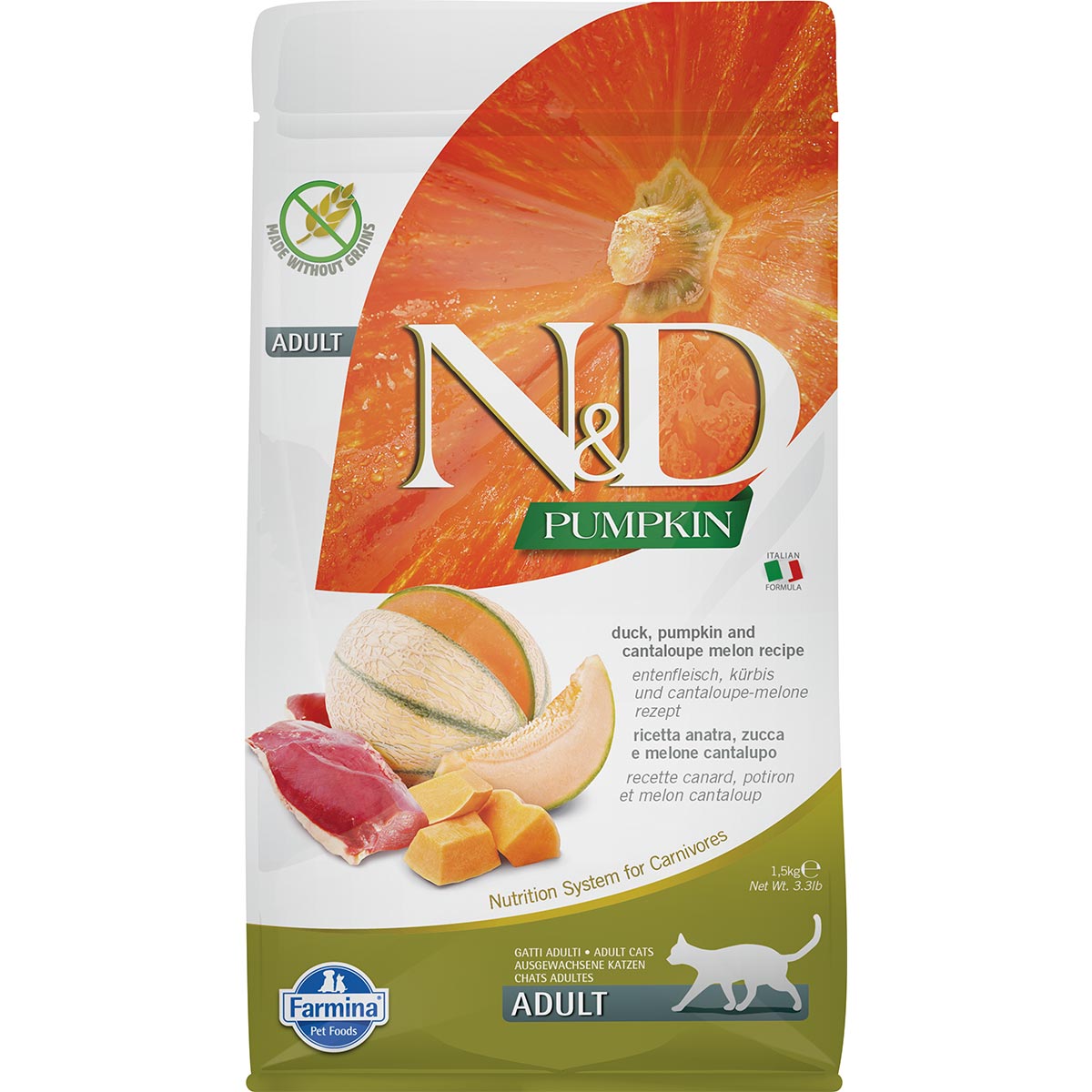 N&D Cat Pumpkin Adult mit Ente