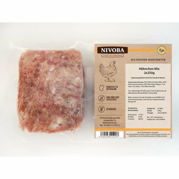 Nivoba Hähnchen Mix 28x2x250g