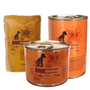 dogz finefood No. 8 Pute & Ziege 6x400g