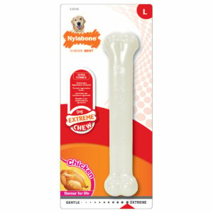 Nylabone Dura Chew Kauknochen Hühnchen-Geschmack L