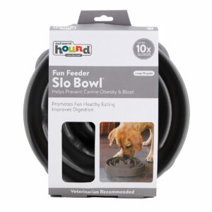 Fun Feeder Slo Bowl Anti Schling Drop Grey Large