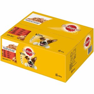 PEDIGREE Pouch Adult Gem. Selektion Giant Pack 1 80x100g