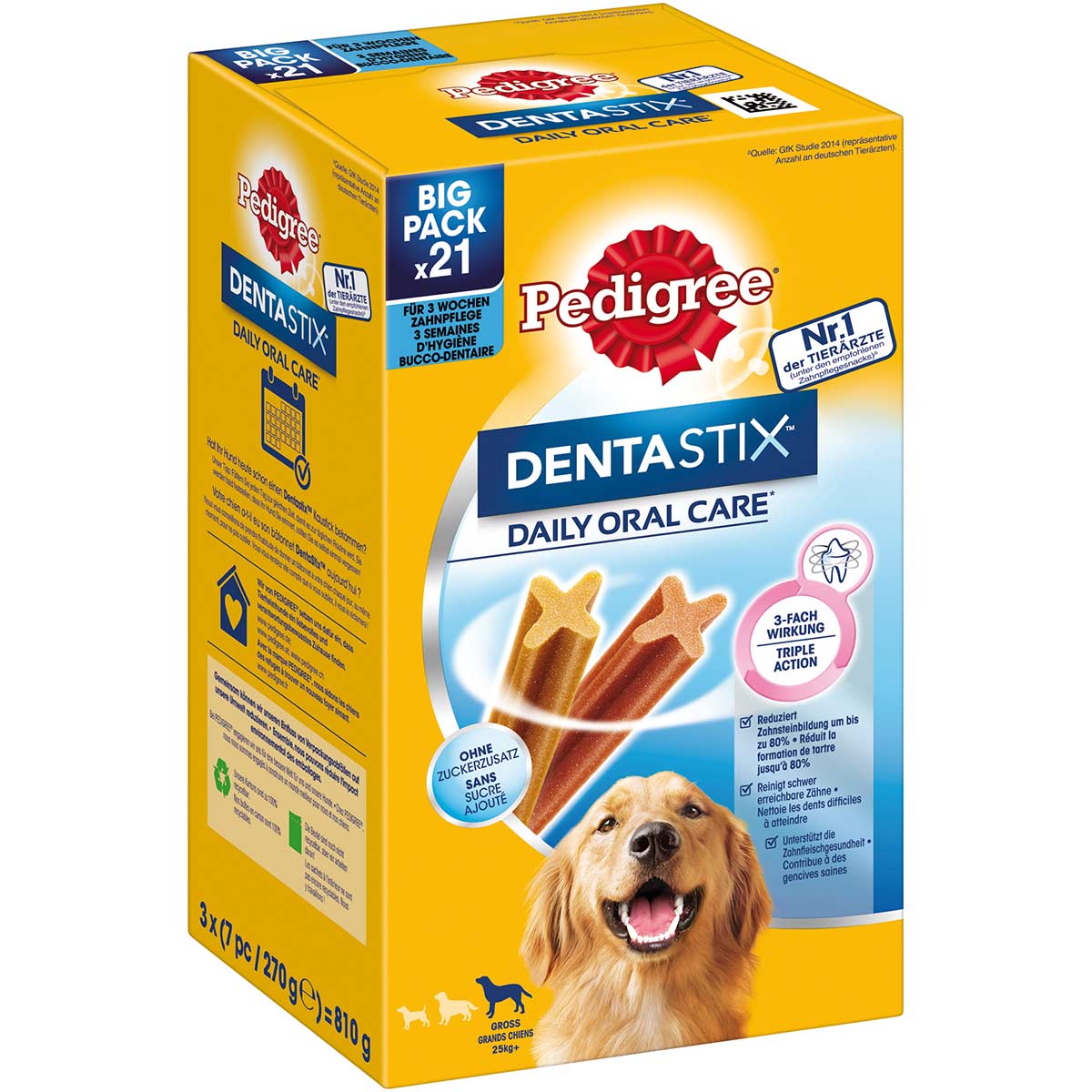 Pedigree DentaStix für Große Hunde 21 Stück