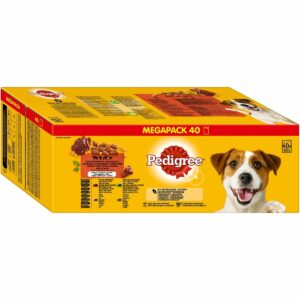 PEDIGREE Megapack Gemischte Selektion in Gelee 40x100g