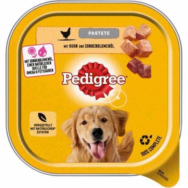 PEDIGREE Pastete Huhn und Sonnenblumenöl 20x300g