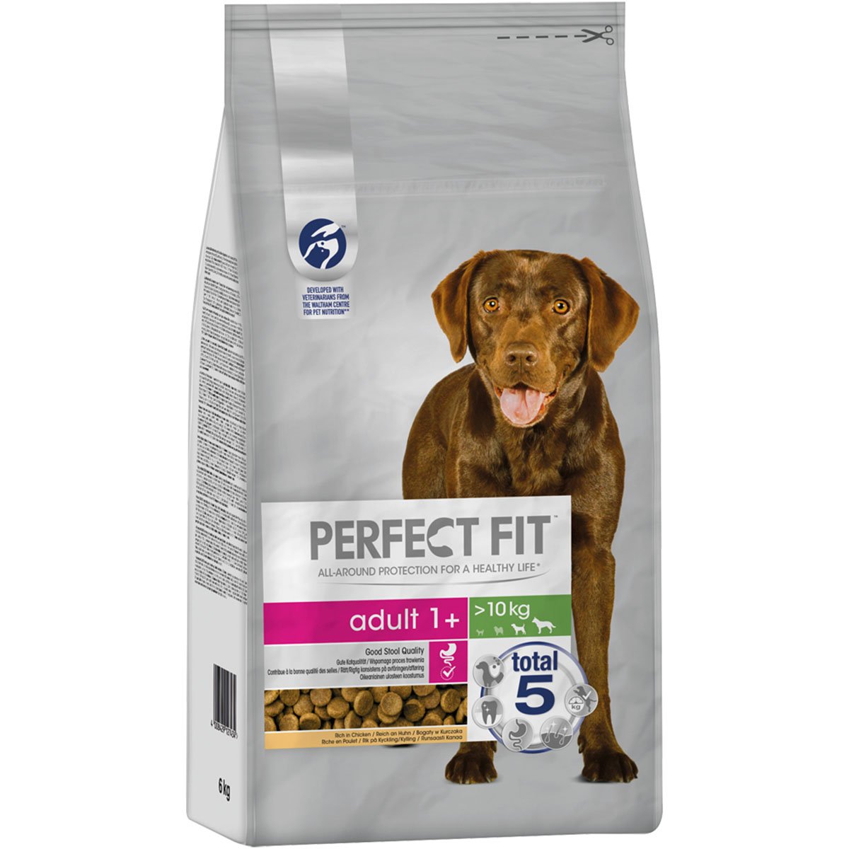 PERFECT FIT™ Hund Adult 1+ M/L >10kg mit Huhn 6kg