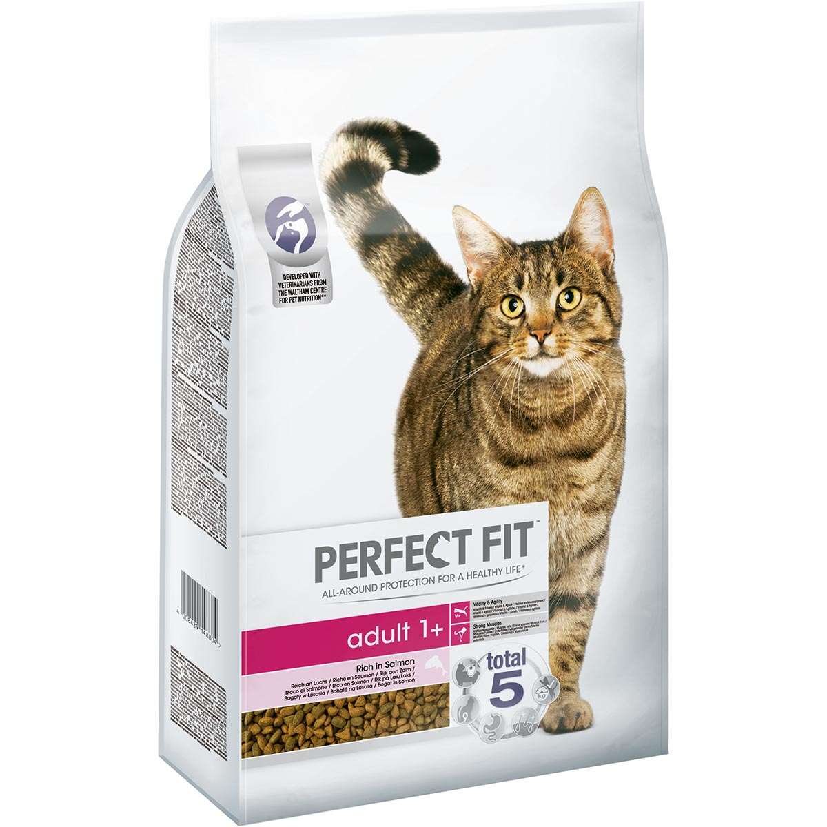 Perfect Fit Katzenfutter Adult 1+ reich an Lachs 7kg
