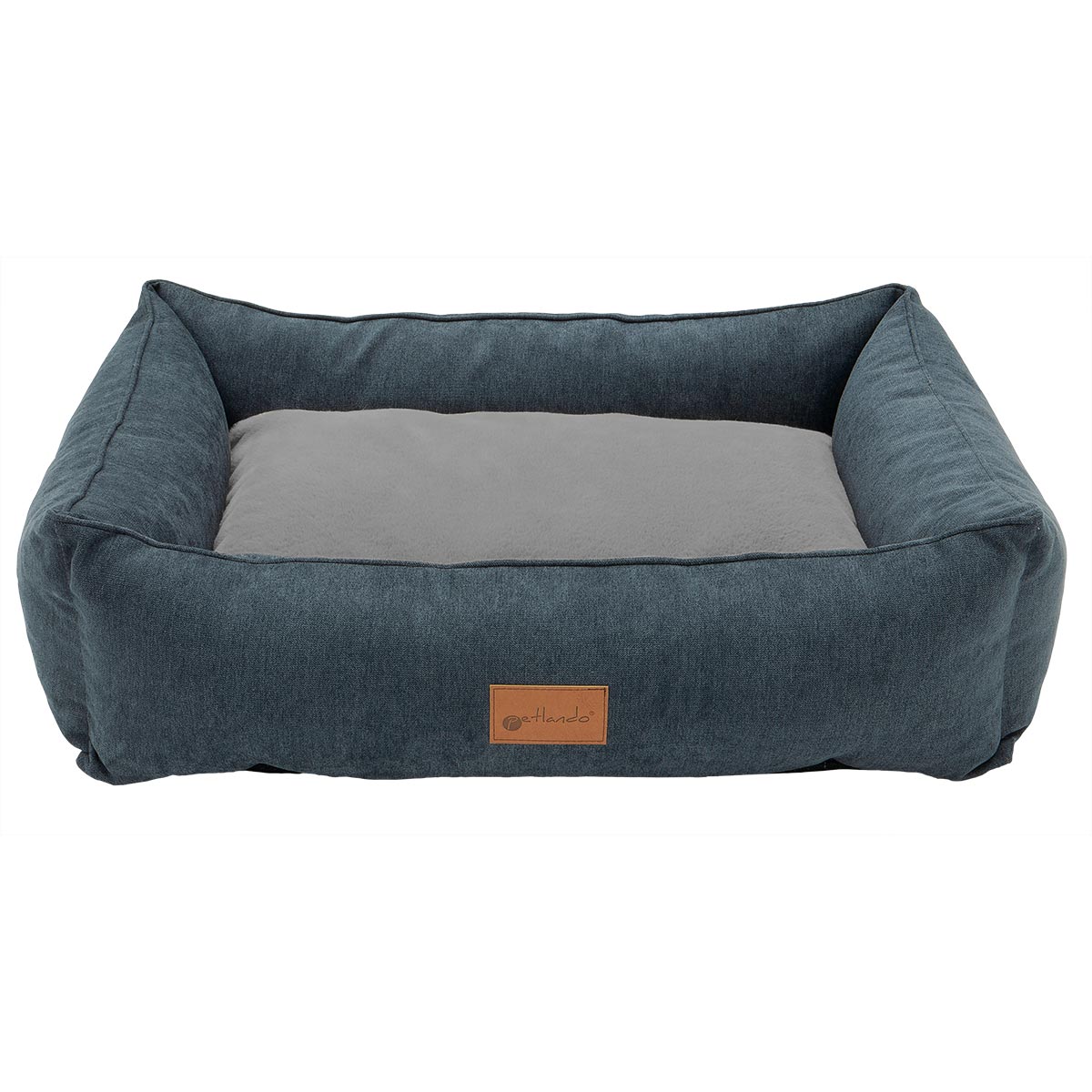 Petlando orthopädisches Hundebett Bergen schiefer M 70x50x20cm