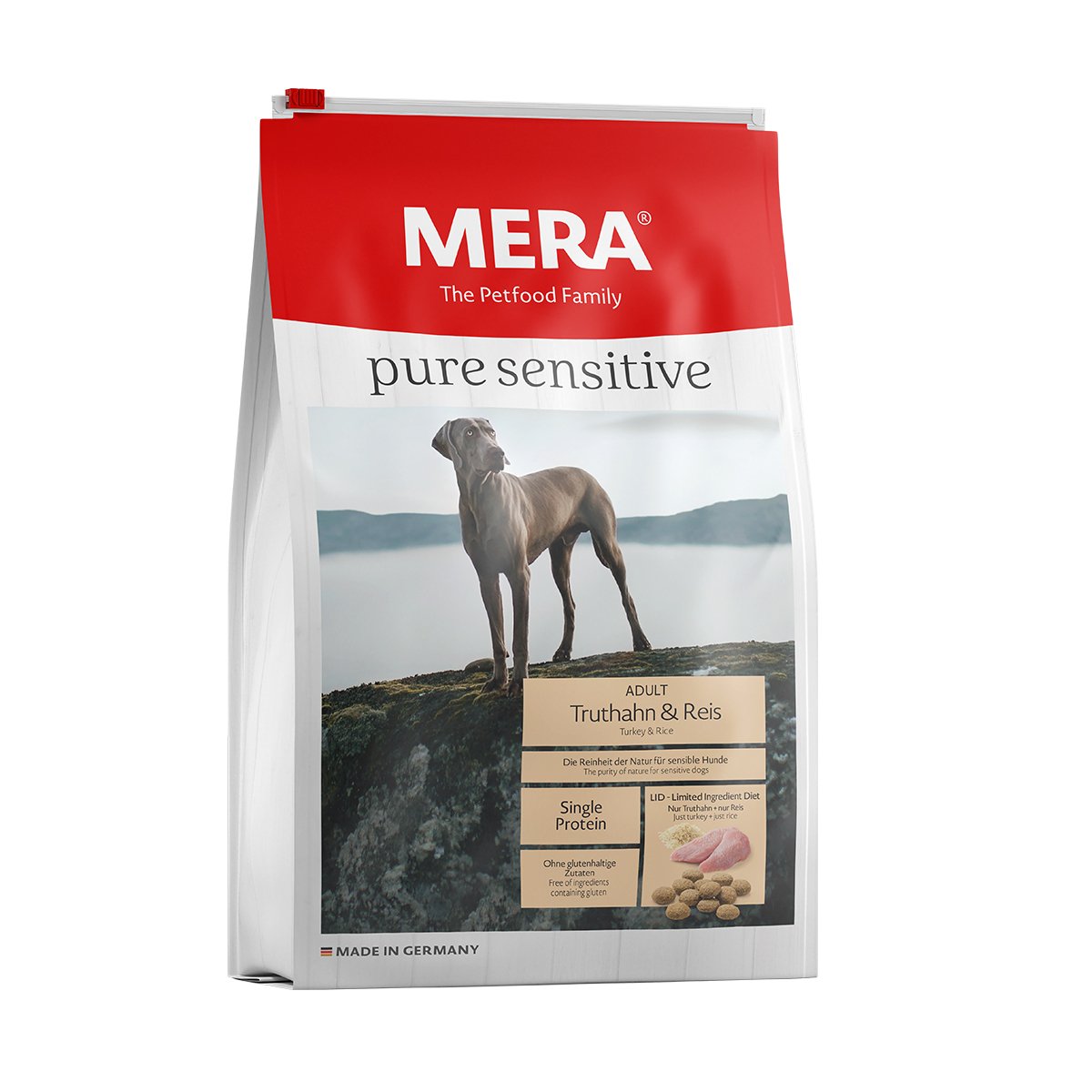 MERA pure sensitive Adult Truthahn und Reis 4kg