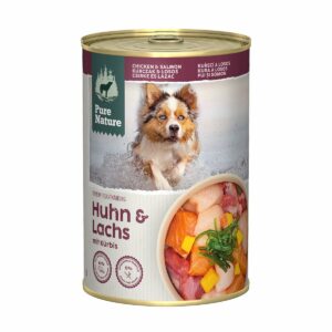 Pure Nature ADULT Huhn & Lachs mit Kürbis 6x400g