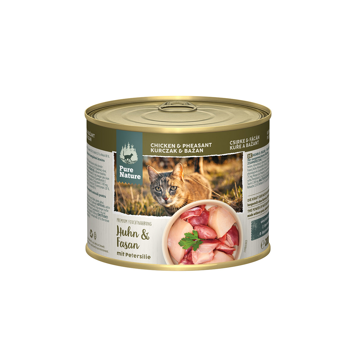 Pure Nature ADULT Huhn & Fasan mit Petersilie 6x200g