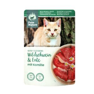 Pure Nature ADULT Wildschwein & Ente mit Kamille 12x85g