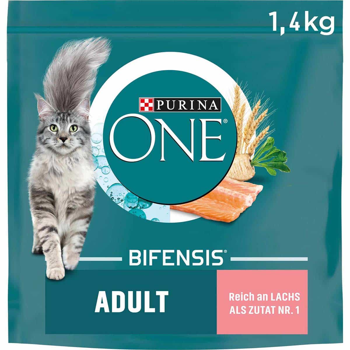 PURINA ONE BIFENSIS Adult Lachs 1