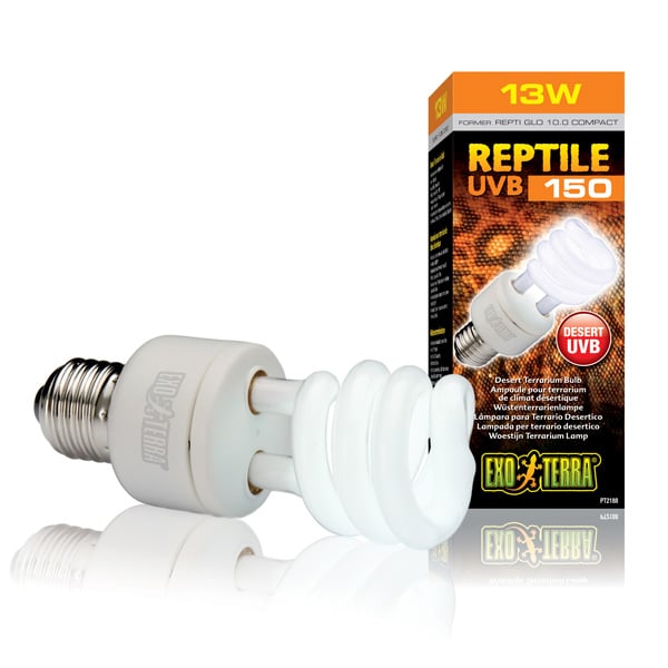 Exo Terra Reptile UVB 150 Leuchtmittel für Terrarien 13