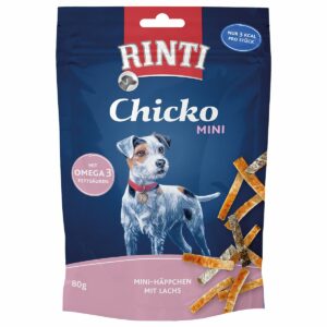 RINTI Chicko Mini Häppchen mit Lachs 6x80g