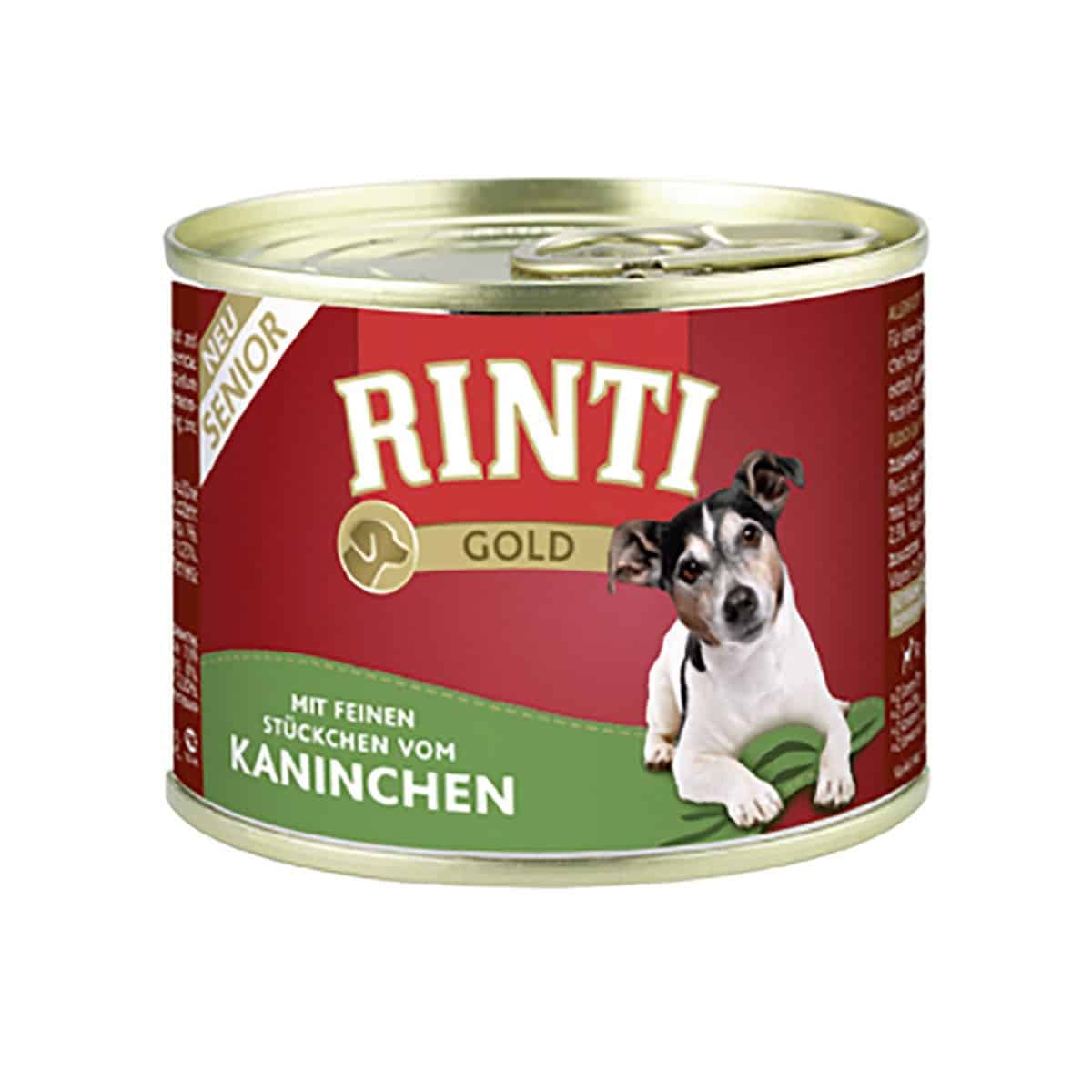 Rinti Gold Senior feine Stückchen vom Kaninchen 24x185g