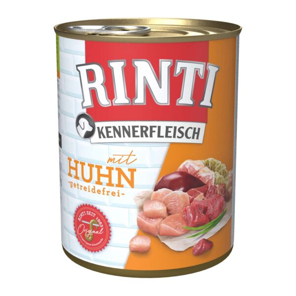 Rinti Kennerfleisch mit Huhn 24x800g