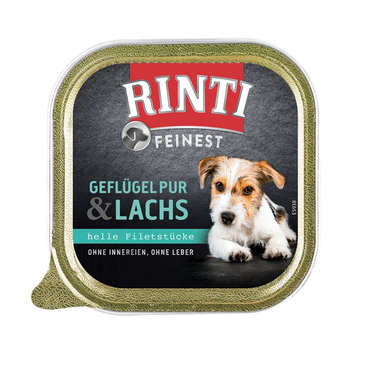 Rinti Feinest Geflügel pur & Lachs 44x150g