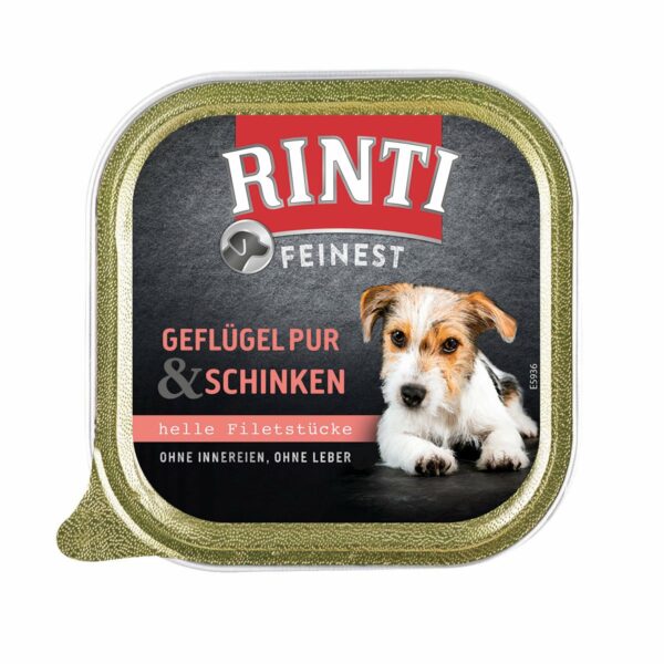 Rinti Feinest Geflügel pur & Schinken 44x150g