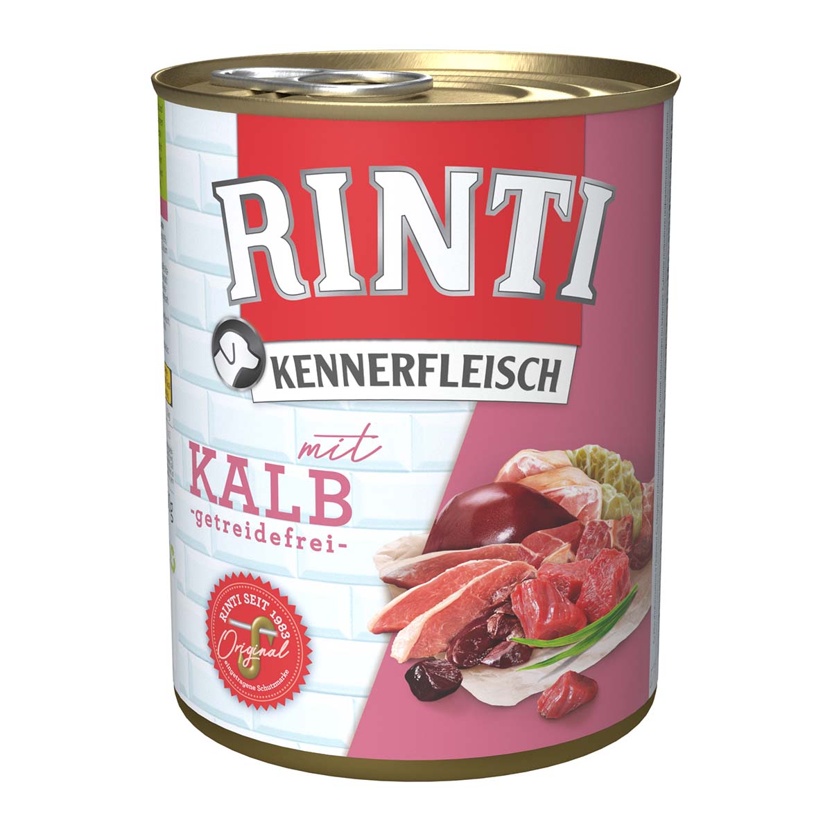 Rinti Kennerfleisch mit Kalb 12x800g