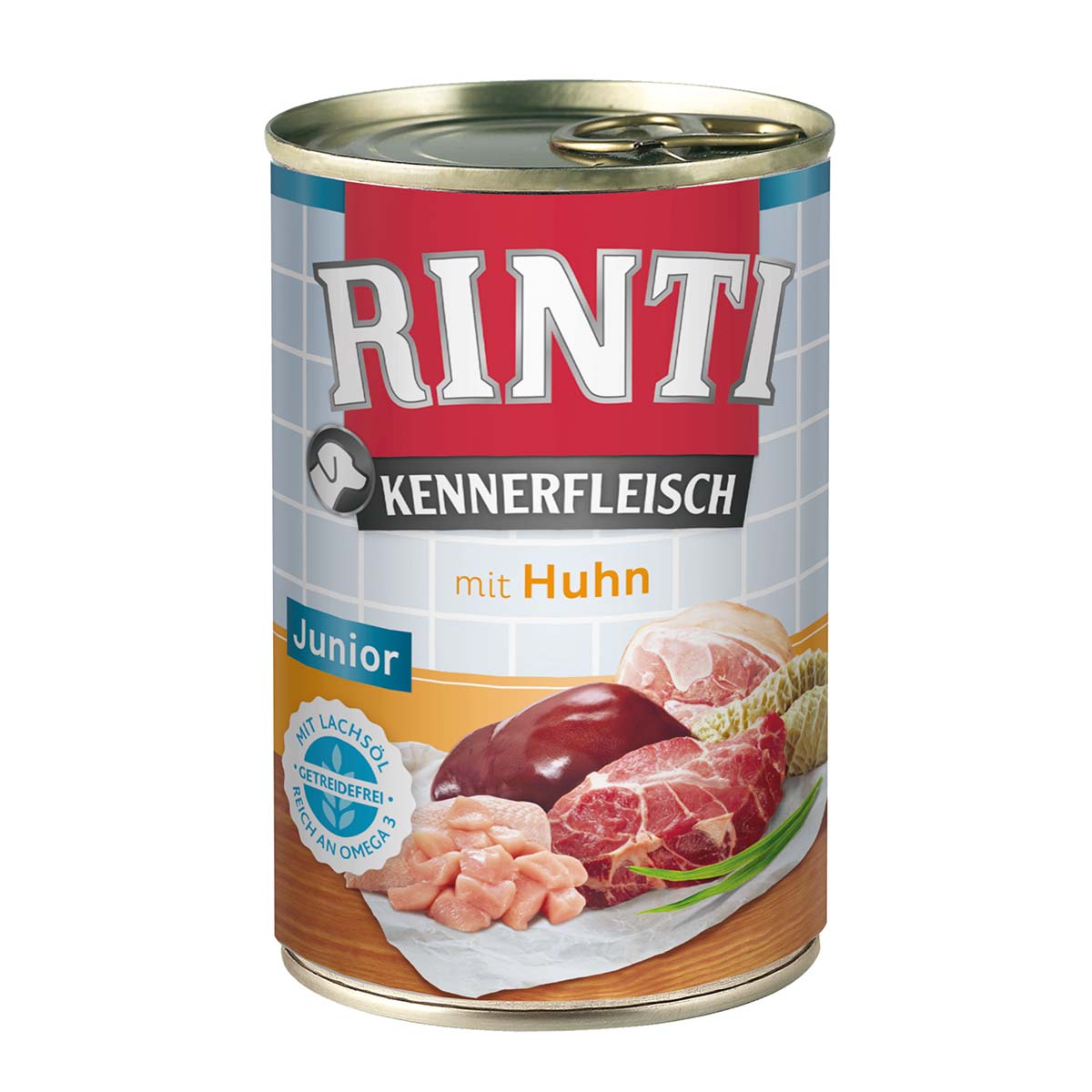 Rinti Kennerfleisch Junior mit Huhn 24x400g