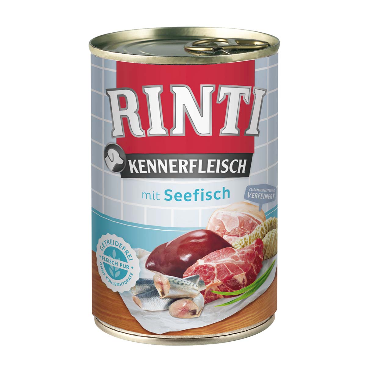 Rinti Kennerfleisch mit Seefisch 12x400g