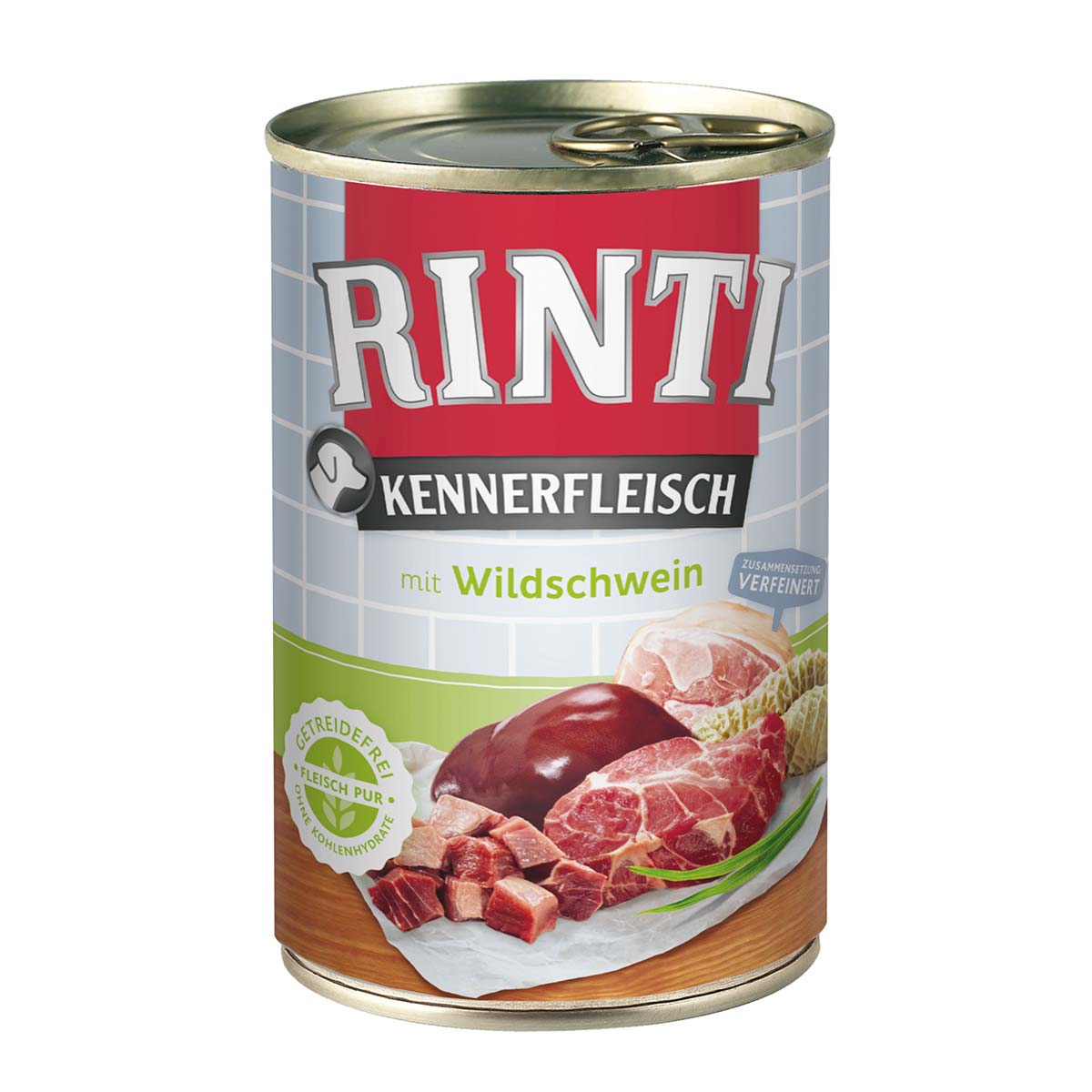 Rinti Kennerfleisch mit Wildschwein 12x400g