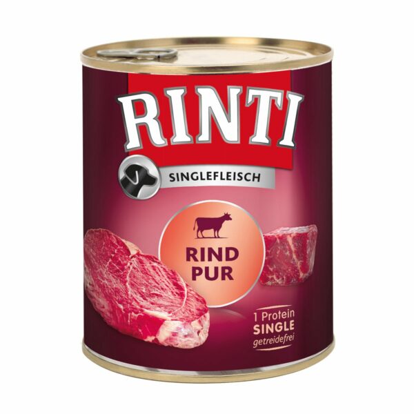 Rinti Singlefleisch Rind pur 6x800g