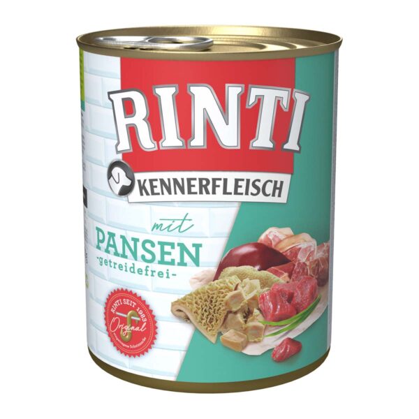 Rinti Kennerfleisch mit Pansen 24x800g