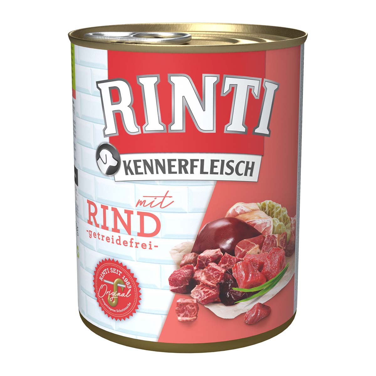 Rinti Kennerfleisch mit Rind 24x800g