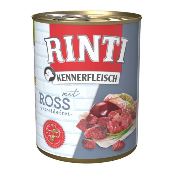 Rinti Kennerfleisch mit Ross 24x800g