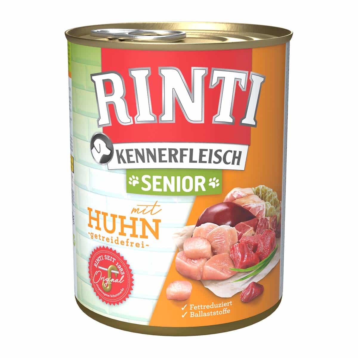 Rinti Kennerfleisch Senior mit Huhn 24x800g