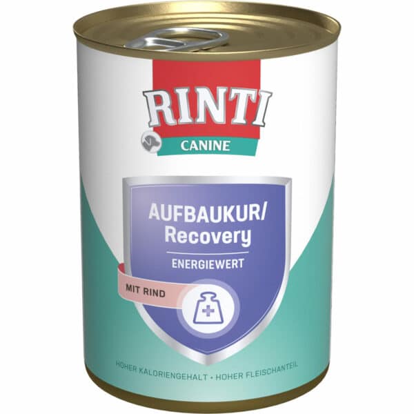 RINTI Canine Aufbaukur/Recovery Rind 6x400g