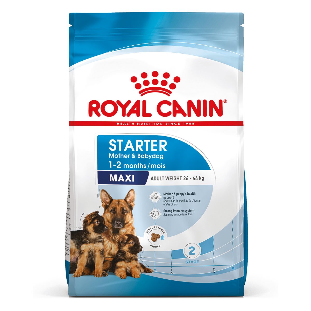 ROYAL CANIN MAXI Starter für tragende Hündin und Welpen großer Rassen 2x15kg