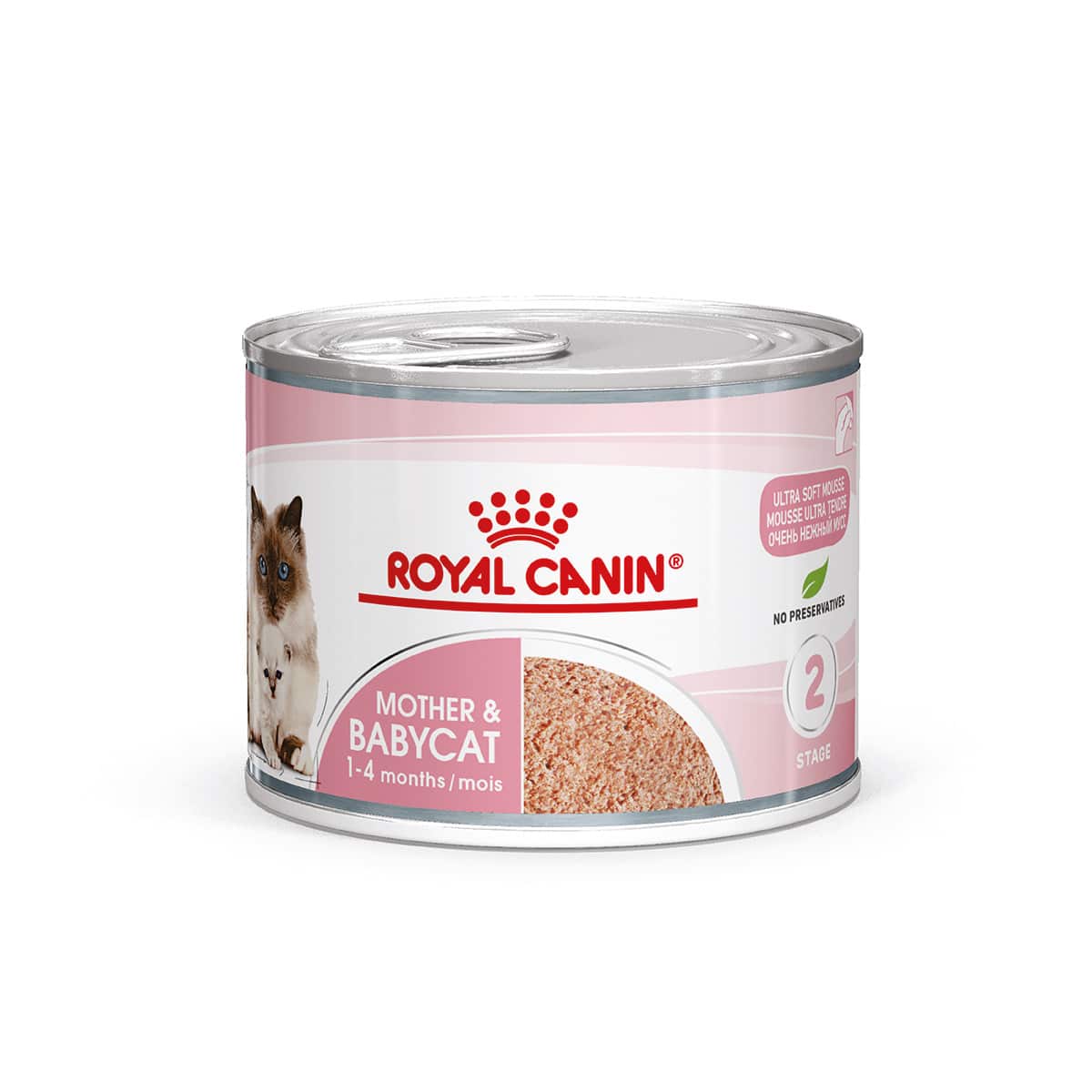 ROYAL CANIN MOTHER & BABYCAT Mousse für tragende Katzen und Kitten 12x195g