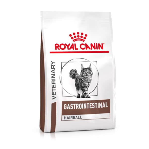 ROYAL CANIN® Veterinary GASTROINTESTINAL HAIRBALL Trockenfutter für Katzen 2kg