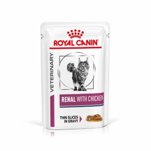 ROYAL CANIN® Veterinary RENAL HUHN Nassfutter für Katzen 12x85g