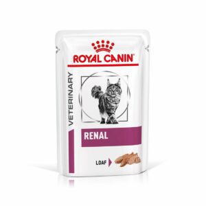 ROYAL CANIN® Veterinary RENAL Mousse Nassfutter für Katzen 12x85g
